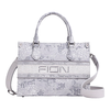 菲安妮（FION）油画托特包中号女包设计师联名高级感手提包   浮光鱼影