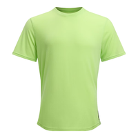 安德玛（UNDERARMOUR）春夏Run Anywhere男子跑步运动短袖T恤1386617 浅草绿304 M