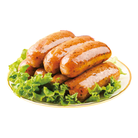 郯润食品 火山石烤肠黑胡椒味700g/10根 冷冻早餐热狗香肠空气炸锅 黑胡椒火山石烤肠700g/10根