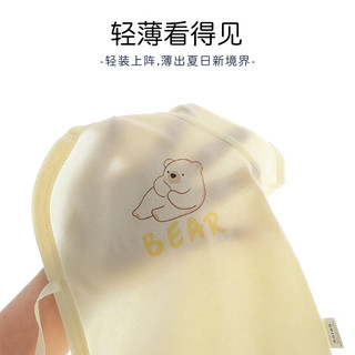INSLABE新生儿连体衣夏季纯棉哈衣无骨薄款男女宝宝衣服婴儿长袖爬服睡衣 【1件偏襟连体】夏薄-维尼碎花蓝 66cm （4-6月14-16斤）