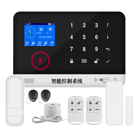 凌防（LFang）AE75-GSM/WIFI 家用防盗器红外线感应门窗安防系统现场无线声光APP布撤防短信电话远程通知 【防盗系统】1主机+3红外+1门磁
