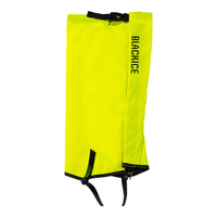 黑冰雪套户外登山徒步装备沙漠穿越防沙脚套防虫防风防水 果绿 S