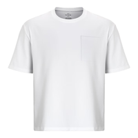 安德玛（UNDERARMOUR）Meridian男子柔感弹力口袋运动短袖T恤1382805 白色100 L