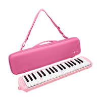 奇美 37键专业级马卡龙色成人口风琴（马卡龙粉、赠音符贴及吹管）