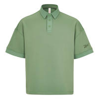 Reebok锐步季男女同款休闲宽松短袖POLO衫 23RCS419UGL2 A/M