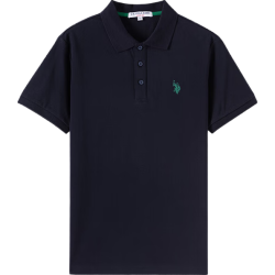 U.S. POLO ASSN. polo衫男商务休闲男士夏季短袖t恤翻领半袖上衣男父亲节礼物