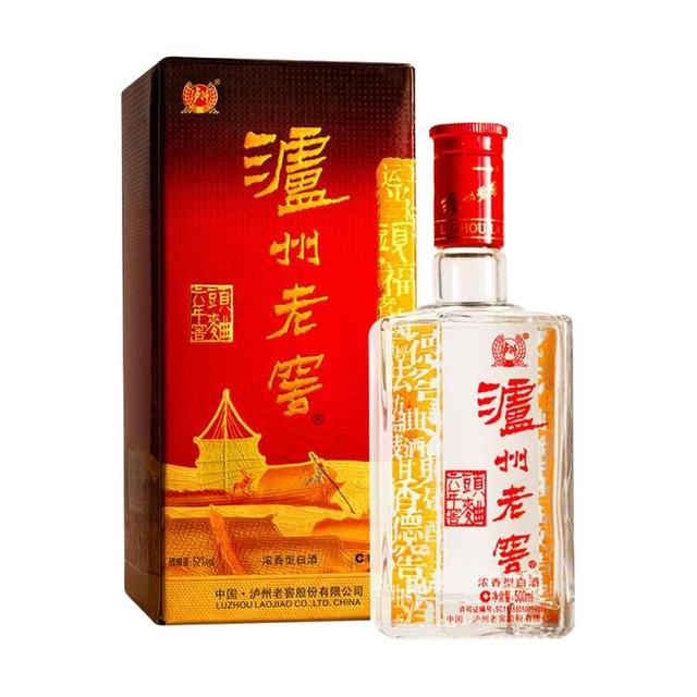 泸州老窖 六年窖头曲 52度 浓香型白酒