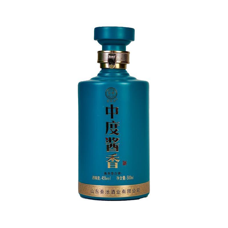  秦池 酱香型白酒  单瓶装 500mL 45度
