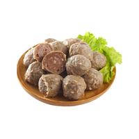 手打牛肉丸牛筋丸子潮州汕头潮汕特产火锅烧烤食材关东煮美食