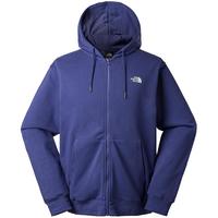 北面【新】卫衣男户外经典LOGO毛圈内里连帽拉链外套83OR