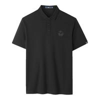 【曾舜晞同款】海澜之家龙腾九州POLO衫24夏季新SORONA短袖T恤男