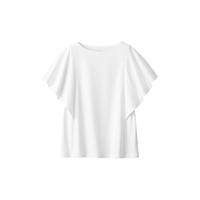 無印良品 MUJI(無印良品 )女式凉感防紫外线罩衫T恤防晒衣服女款夏季夏日早春 BB2PBA4S 白色 XL (165/92A)