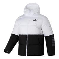 彪马(PUMA)羽绒服男装 23冬季保暖舒适御寒潮流时尚休闲运动外套 【80%鸭绒】678720-02/手臂大logo XS