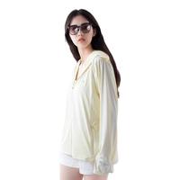 茉寻冰钛科技防晒衣女2025夏季防晒服原纱开创者【薯专属】 正肩款-柠檬黄（升级黑胶帽檐） L (适合身高155-165cm)