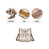 LeSportsac 力士保 女士双肩包 潮流小众印花抽绳斜挎包