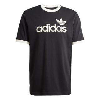  adidas/阿迪达斯 男士针织无领短袖T恤  M