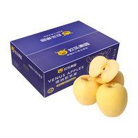 Joy Tree 欢乐果园 山东黄金维纳斯苹果 雀斑苹果 2.5kg礼盒装 约12-15个 生鲜水果