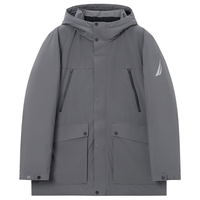 NAUTICA 诺帝卡 男装秋冬商务加厚防风保暖连帽羽绒服JO2401