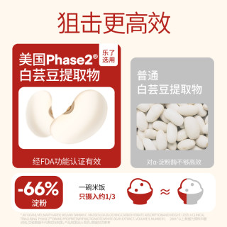 乐了indie pure白芸豆膳食纤维压片糖果阻糖餐前阻断片