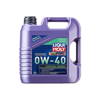 力魔（LIQUI MOLY）德国 全合成机油 汽机油 发动机润滑油 汽车保养 能量型 0W-40 SN A3/B4级 4L