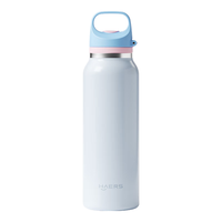 HAERS 保温杯外出便携316不锈钢600ml
