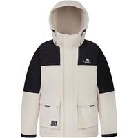 CAMEL骆驼蛟龙Pro工装羽绒服男冬季2025连帽加厚保暖防寒防水外套