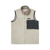 户外男子保暖抓绒休闲舒适针织运动马夹