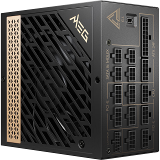 微星 Ai1300P 白金牌 全模组化 电脑电源 1300W