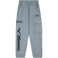 美津浓 Mizuno男童春季工装风裤子潮流大LOGO百搭舒适中大童运动梭织长裤