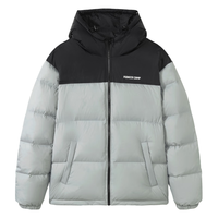 拓路者（Pioneer Camp）羽绒服男连帽冬季户外加厚防风保暖中老年休闲外套短款 藏青 XXL 