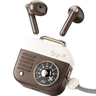iKF Retro Air 无线降噪 云岩白 半入耳蓝牙耳机