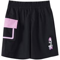 儿童梭织五分裤夏季女童运动短裤弹性跑步透气小童裤子 安踏童装