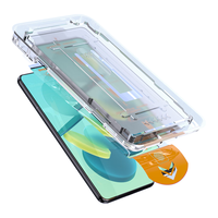 Smorss【秒贴无尘仓】适用红米K40钢化膜Redmi K40手机膜全屏覆盖高清防摔防刮耐磨淡指纹保护膜