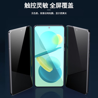 Smorss【秒贴无尘仓】适用红米K40钢化膜Redmi K40手机膜全屏覆盖高清防摔防刮耐磨淡指纹保护膜