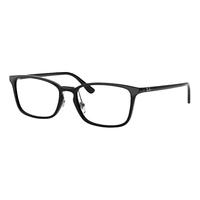 雷朋(Ray.Ban)近视眼镜框架 男女轻盈黑色全框粗框时尚可配镜片 0RX7149D