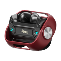  Jeep/吉普 高清通话降噪 真无线蓝牙耳机  Type-C接口充电 Type-C 红色