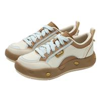 FILA 【曲奇鞋】女鞋帆布鞋女士时尚休闲简约百搭舒适复古帆布鞋