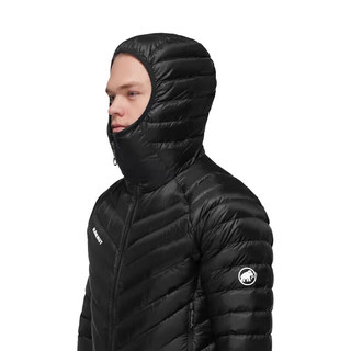 猛犸象（MAMMUT） 男士Broad Peak户外登山轻量保暖耐磨800蓬羽绒服 0001-黑色