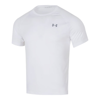 安德玛（Under Armour）男士t恤 2025夏季跑步运动快干透气训练圆领短袖男 /快干透气/宽松版型 /白色 XL (180/100A)