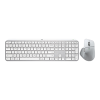 logitech/罗技 多设备切换 无线蓝牙键鼠套装 白