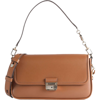 MICHAEL KORS 迈克·科尔斯 Bradshaw系列 女士小号皮质单肩包 30S1G2BL1L 棕色