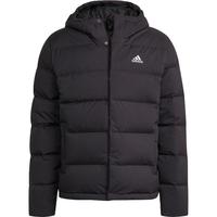 adidas 阿迪达斯 旗店男装上衣 2024春季防风运动服保暖时尚夹克羽绒服外套 HG4886/鸭绒/米白/偏大一码 2XL