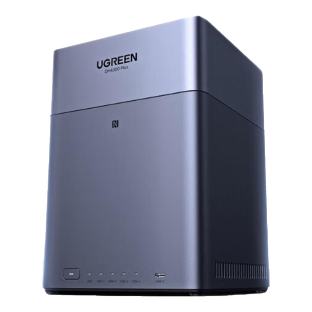 绿联 私有云 DH4300Plus 四盘位 NAS 家庭网络存储
