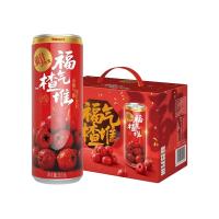 移动端、京东百亿补贴：屈臣氏 菓汁先生山楂果汁气泡水 310ml*12罐礼盒