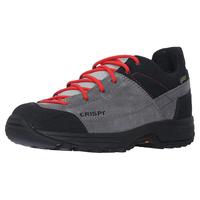 CRISPI 春秋户外徒步鞋低帮休闲鞋男防滑透气登山鞋女All Over Pro 6310/黑/灰 45