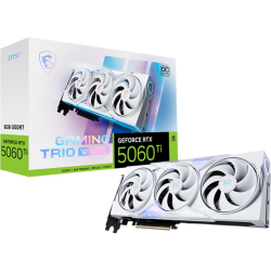 微星 白魔龙 RTX 5060 Ti 8G GAMING TRIO OC WHITE