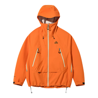 伯希和（Pelliot）硬壳冲锋衣男女户外夏季防水夹克登山服外套12340164橙L 阳光橙/全天候硬壳【男女同款】 L【偏大一码】