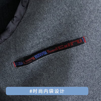 JASONWOOD 羊毛呢短款夹克外套