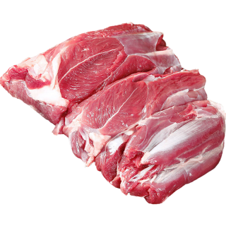  往来白丁 去骨 羊腿肉  新鲜羊肉去骨羊肉块 羊腿肉1kg ≥1000g
