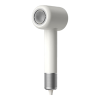 弗希米【国家3C认证】高速吹风机家用卧室吹头发低音负离子便携吹风机大功率不伤发护发宿舍电吹风机 F1珍珠白